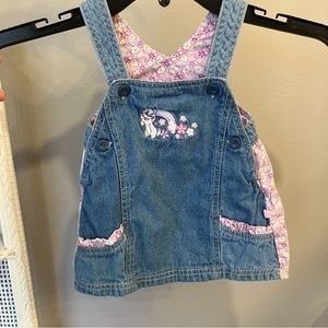 ✨Vintage💕 Aristocats girls jumper baby 3-6 months Disney